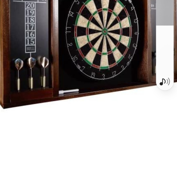 Accudart stadium cabinet dart board - Picture 5 of 5